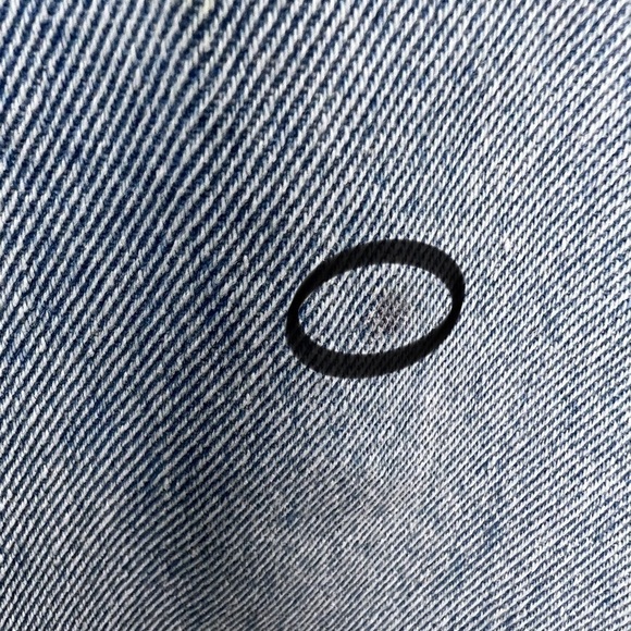 Still Here Tate High Rise Straight Leg Jeans in Vintage Blue Size 28 100% Cotton - Picture 6 of 15